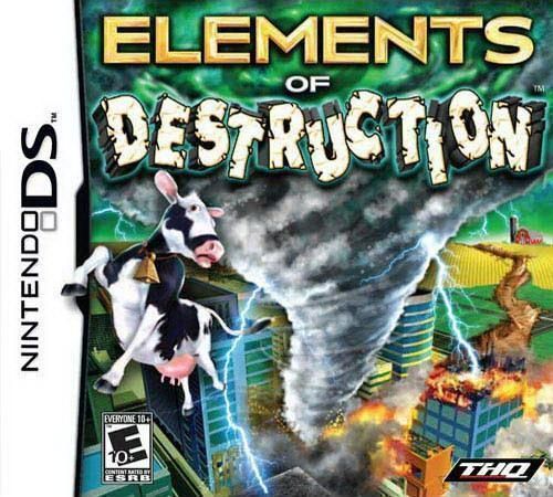 Elements Of Destruction (USA) Game Cover